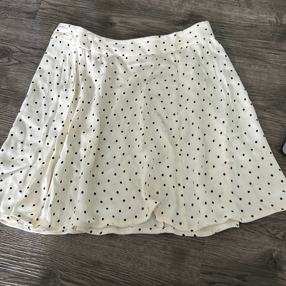 SUNDAY BEST polka dot mini skirt